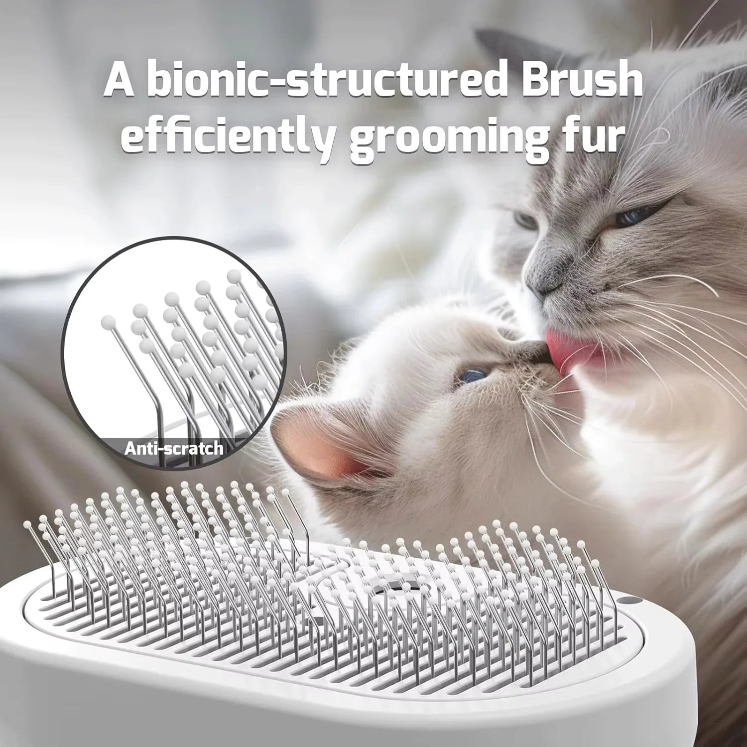 Spray Mist Pet Hair Comb Grooming Brush for Dogs and Cats