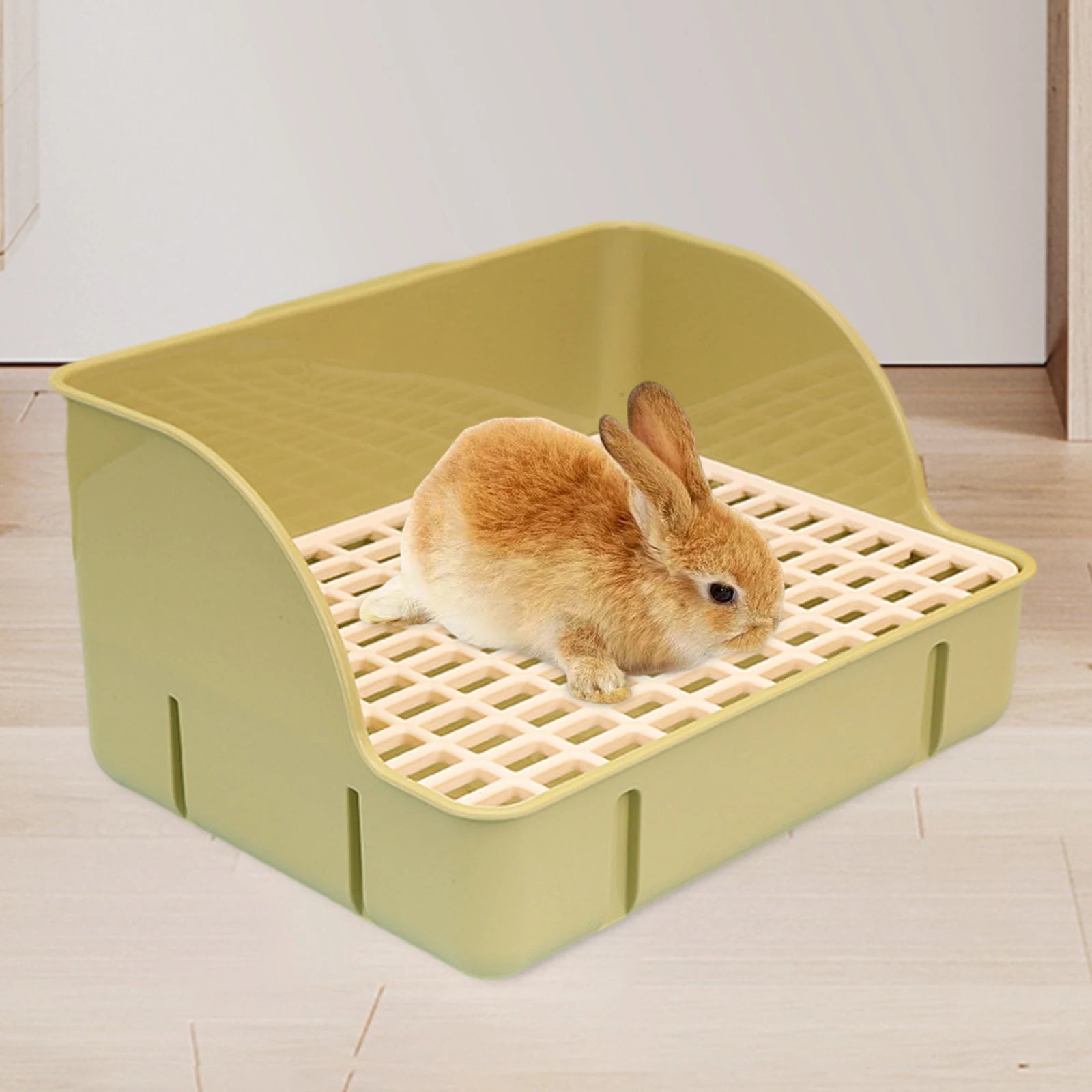 Small Animal Litter Box for Rabbits Hamsters Chinchillas Rats