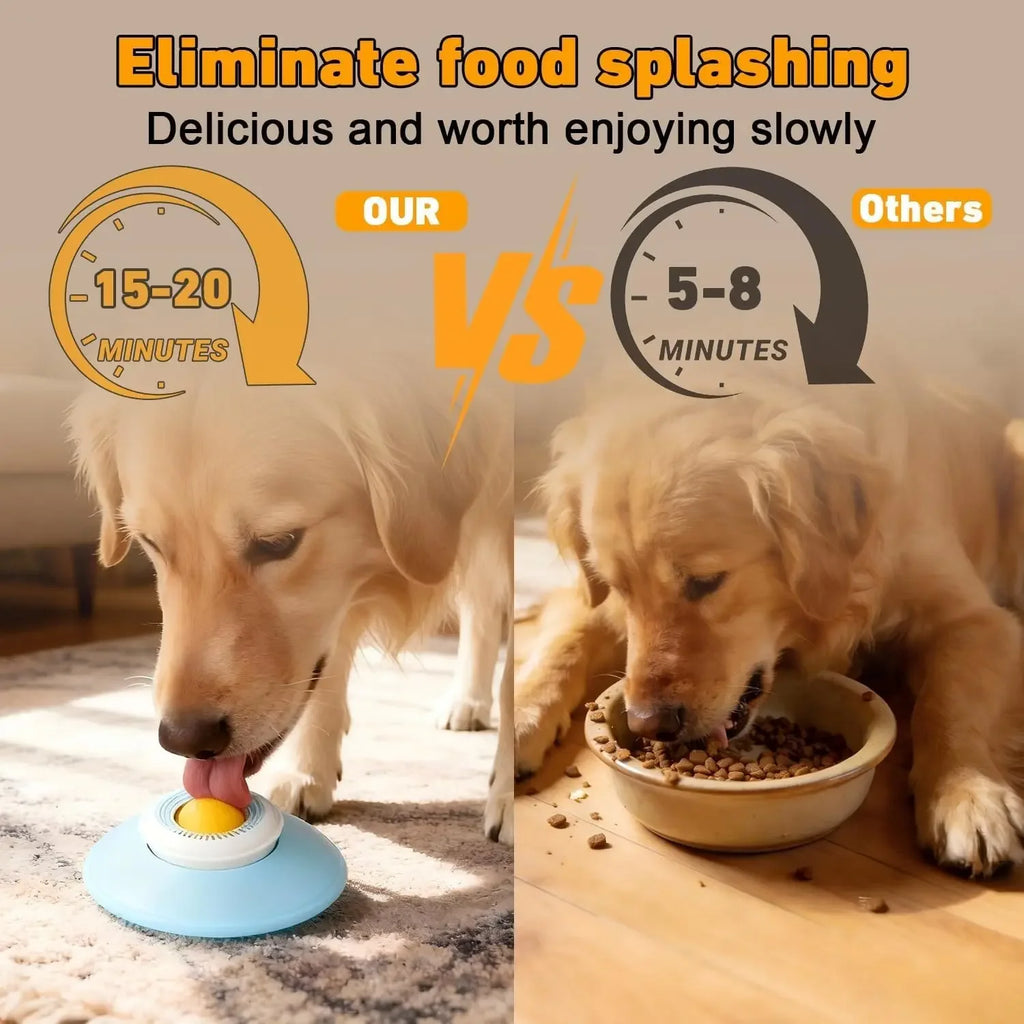 Anti-Slip Dog Lick Bowl Slow Feeder for Liquid Food