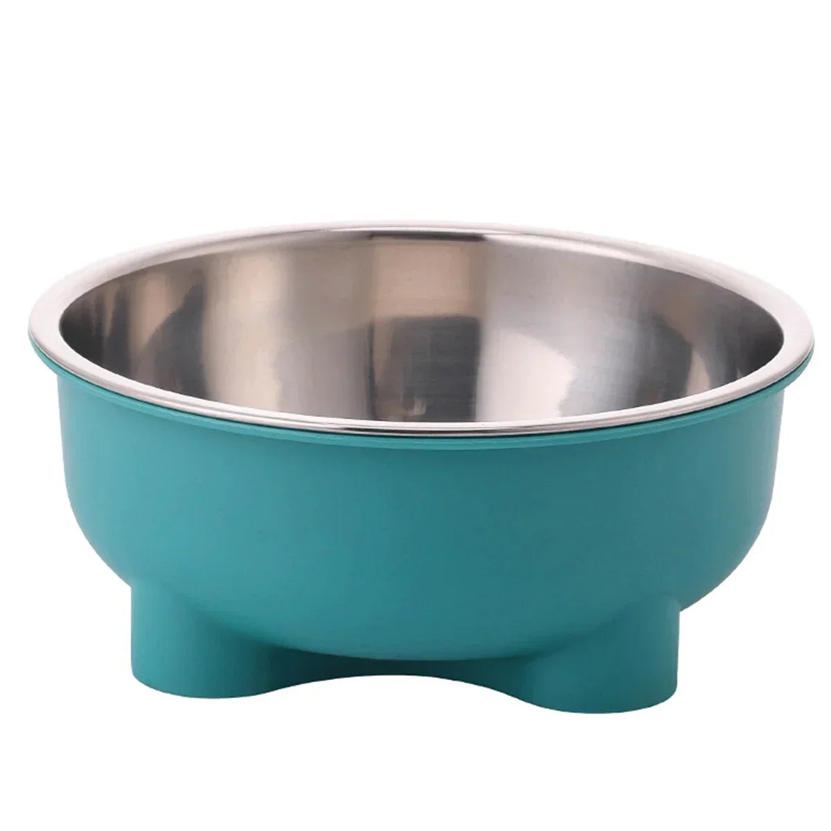 Four-Legged Stainless Steel Anti-Slip Dog & Cat Bowl