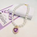 Cute Pearl Cat Collar Adjustable Kitten Necklace Summer