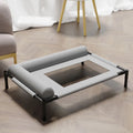 Mesh Elevated Dog Bed with Pillow Breathable Patio Sunbathing