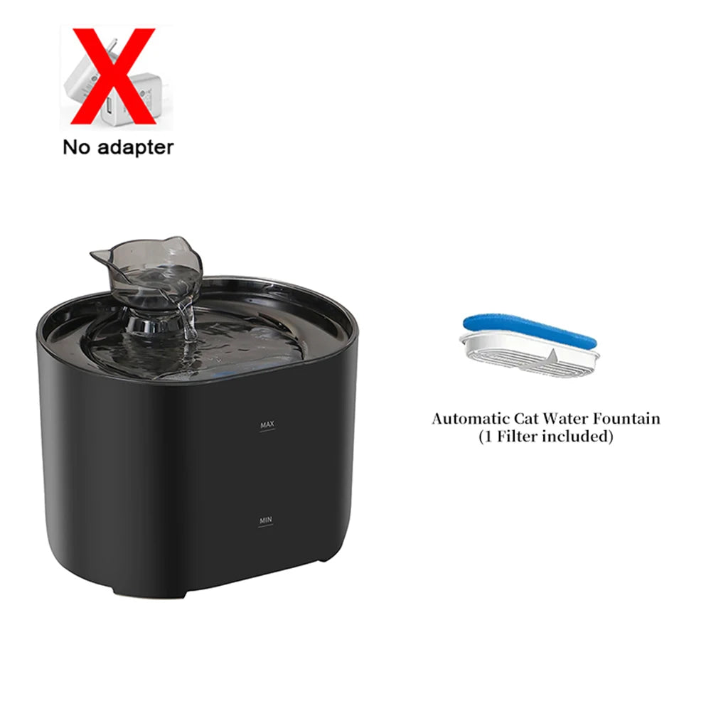 Cute Cat Ear Water Dispenser | Adorable Pet Fountain USA