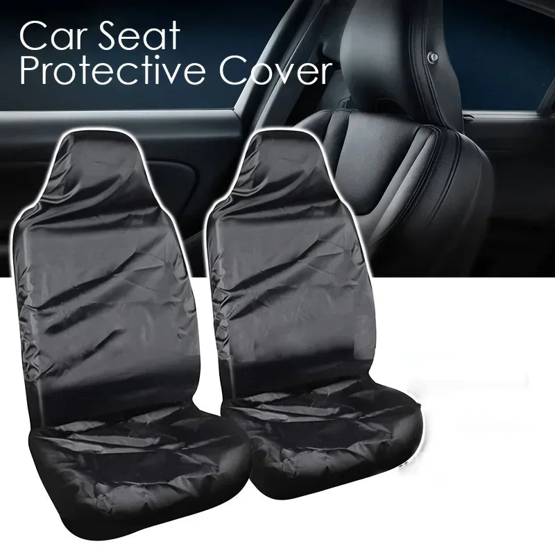 Pet Car Seat Protector Universal Heavy Duty Fabric Cover Travel Rides