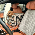 Portable Car Pet Carrier Handheld Safety Seat Cats Dogs Travel Secure
