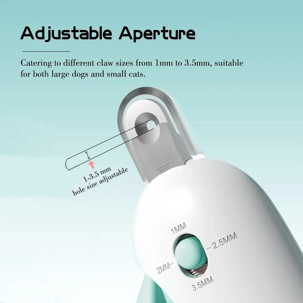 Adjustable Hole Pet Nail Trimmer for Small Large Dogs