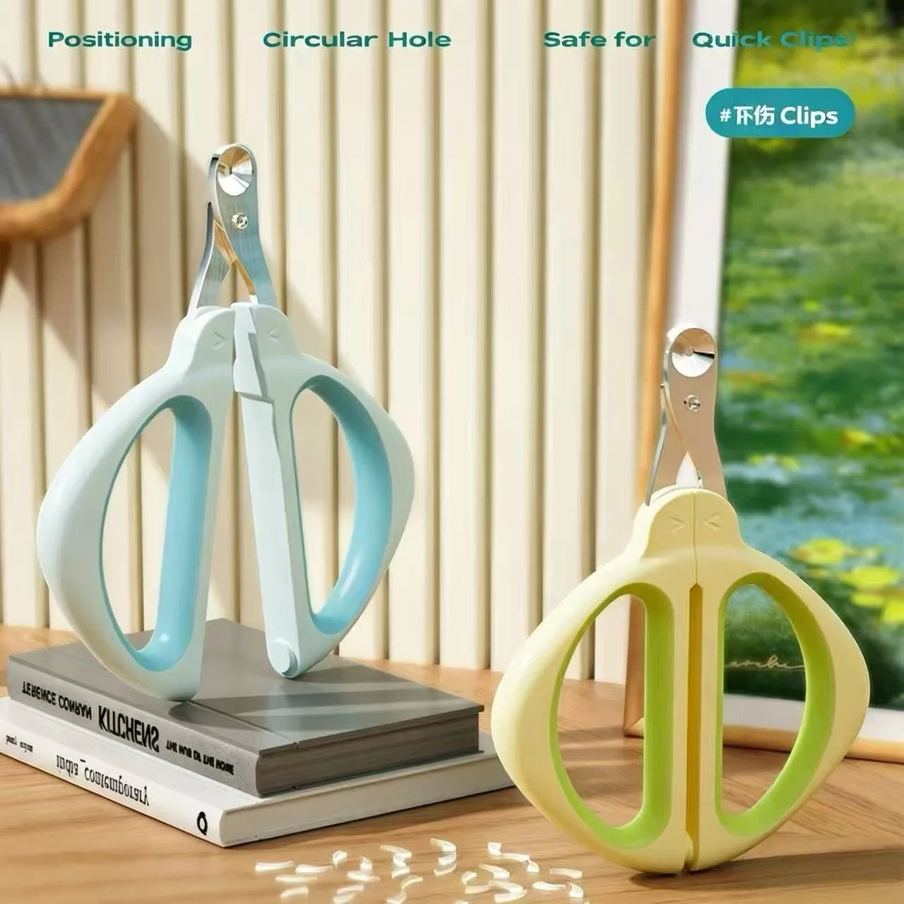 Round Hole Cat Nail Clippers Pet Kitten Beginner Dog Claw Trimmer