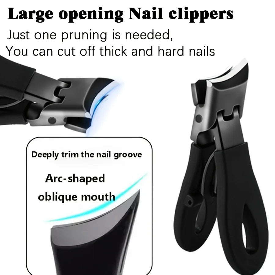 Heavy-Duty Nail Care Kit Clippers File Cuticle Nipper