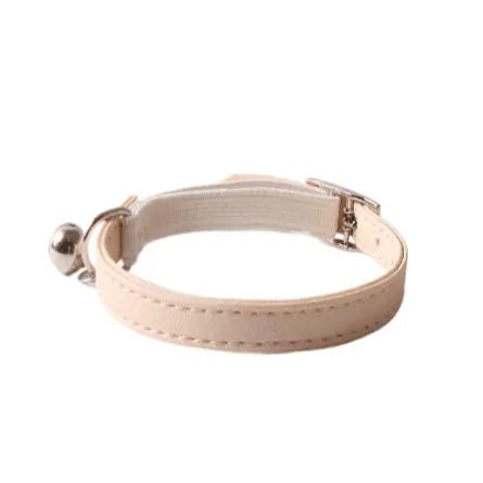 Cute Macaroon Cat Collar Elastic Bell Adjustable Kitten