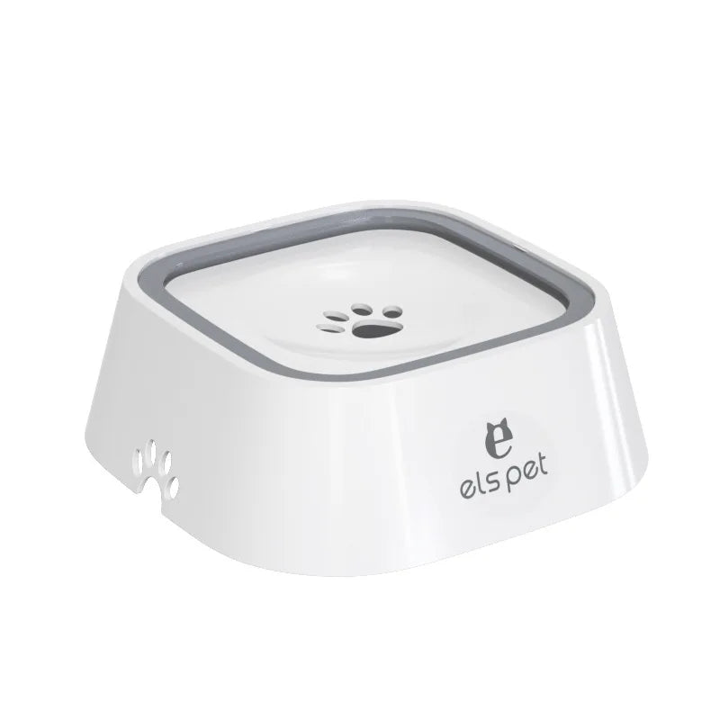 No-Spill Slow Water Feeder Dog Bowl