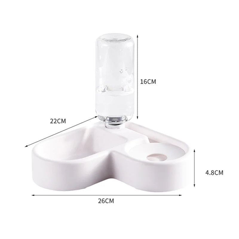Automatic Drinking Pet Bowl Moisture-Proof Dual-Use Feeder