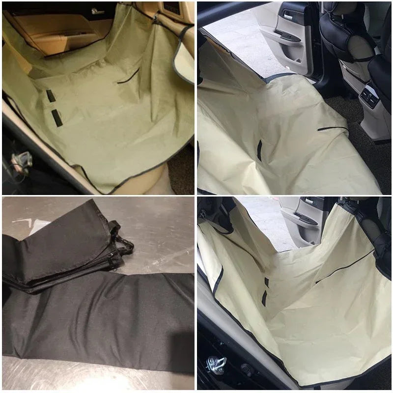 Waterproof Car Rear Seat Dog Hammock Blanket Pad