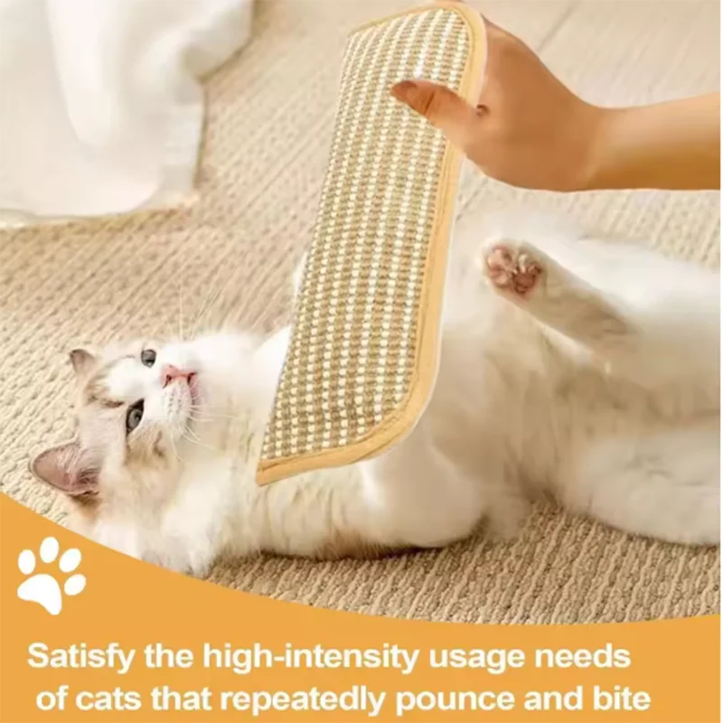 Interactive Cat Scratcher Toy with Catnip Pillow - Kitten Claw Grinder