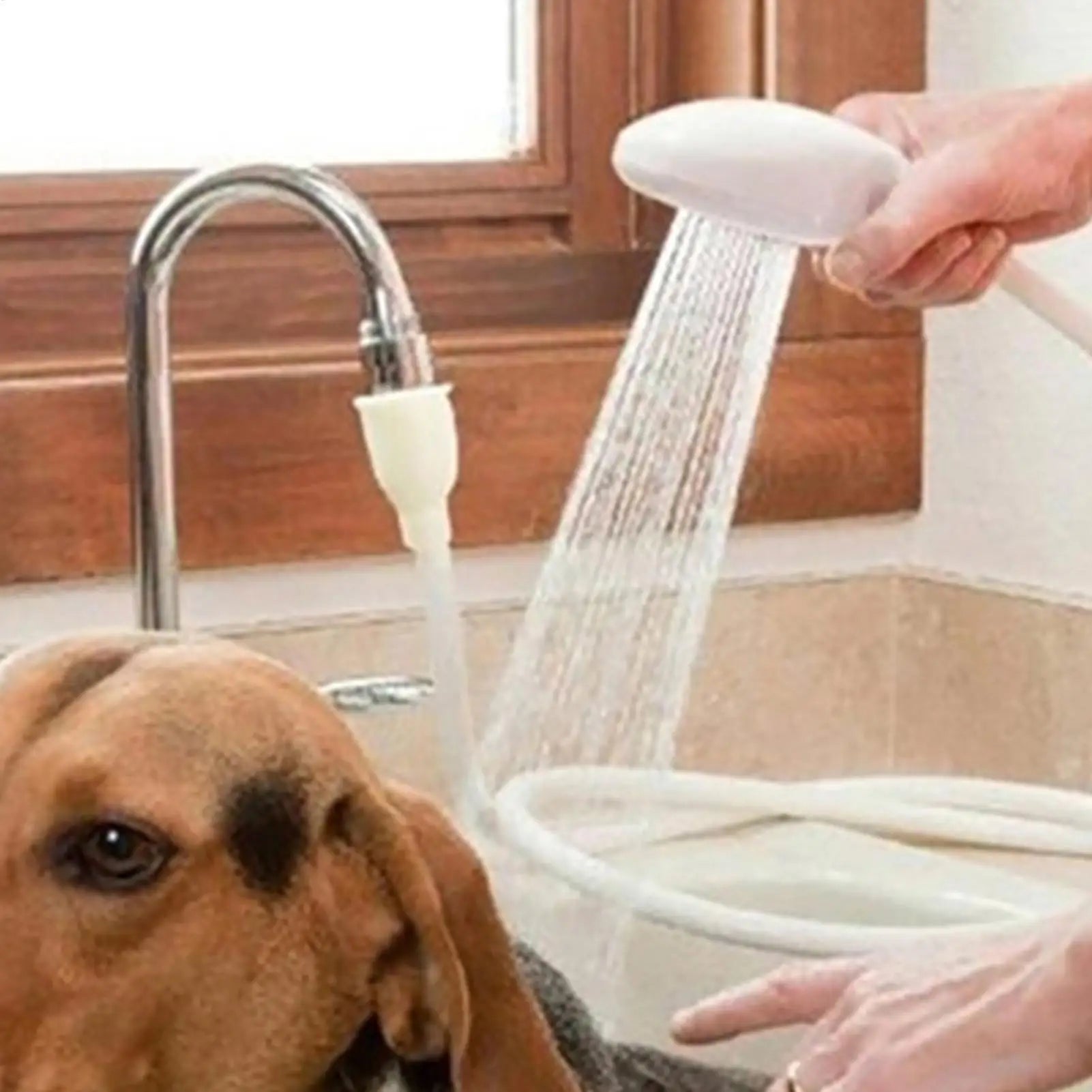 Pet Bathing Shower Dog Cat Multifunctional Garden Sprayer Grooming Tool