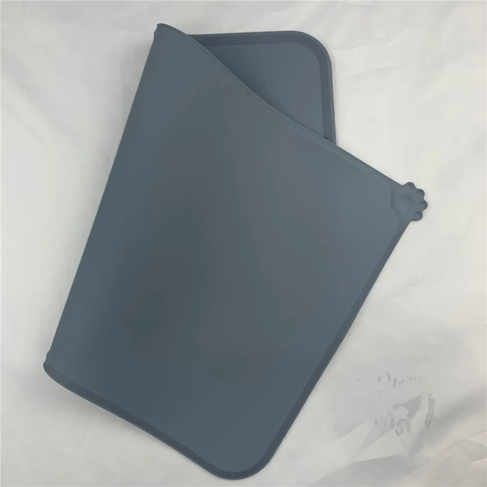 Non-Stick Waterproof Silicone Pet Bowl Feeding Pad Mat