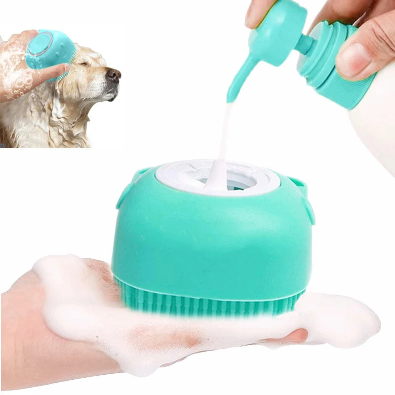 Pets Bath Glove Set Multi-Size Massage Brush Wet Dry Grooming Dogs Cats