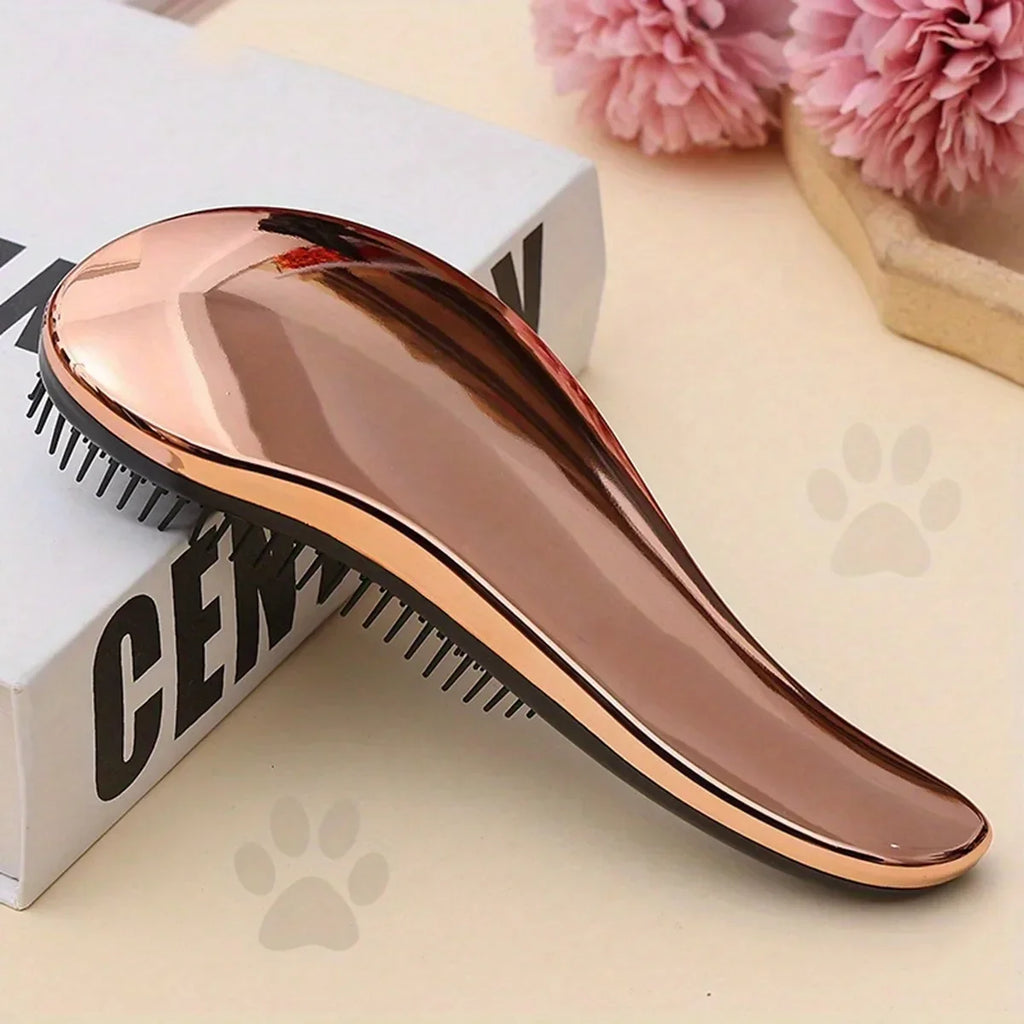 2-in-1 Dog Grooming Comb and Massage Brush Bath Tool