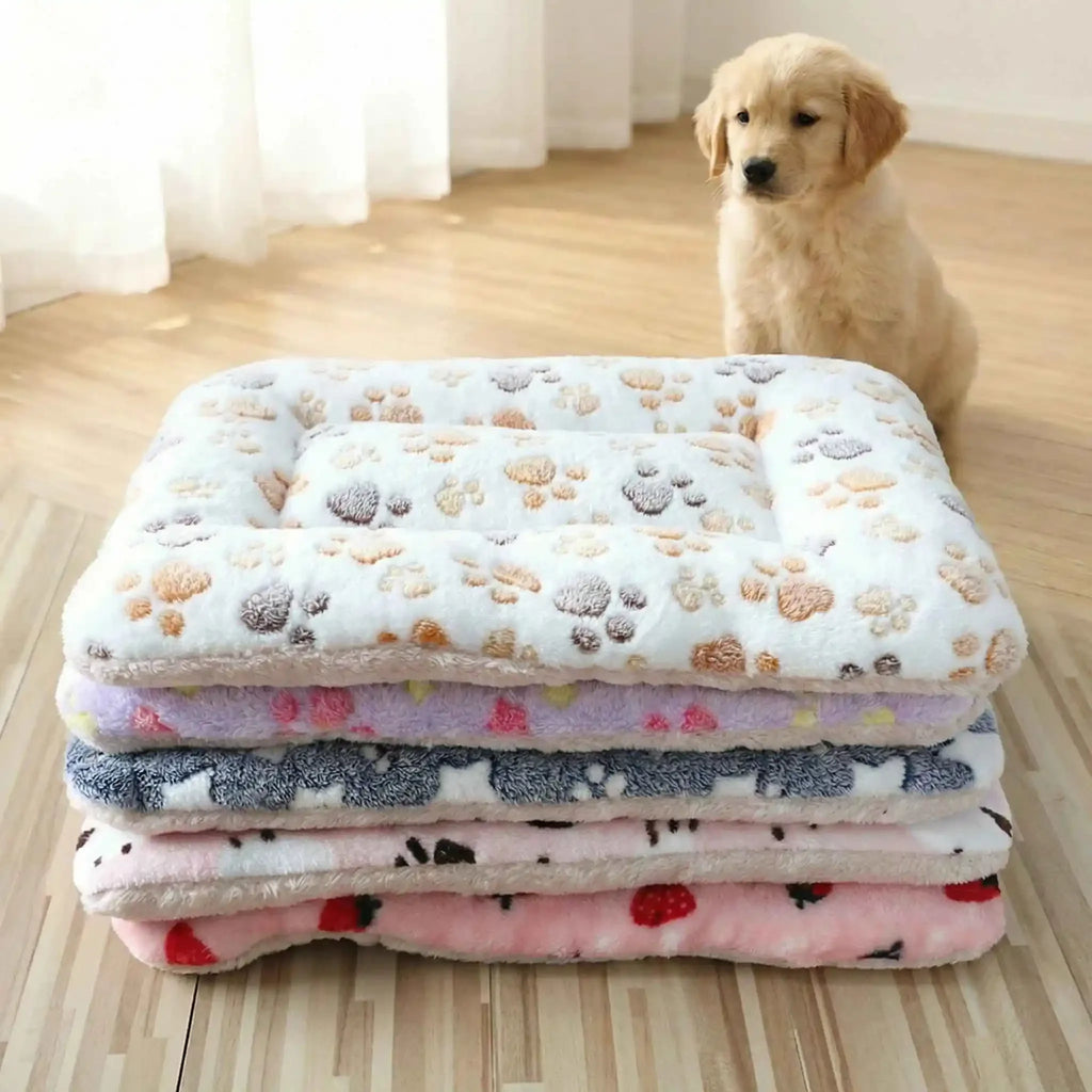 Plush Washable Pet Blanket Sofa Bed Mat for Travel