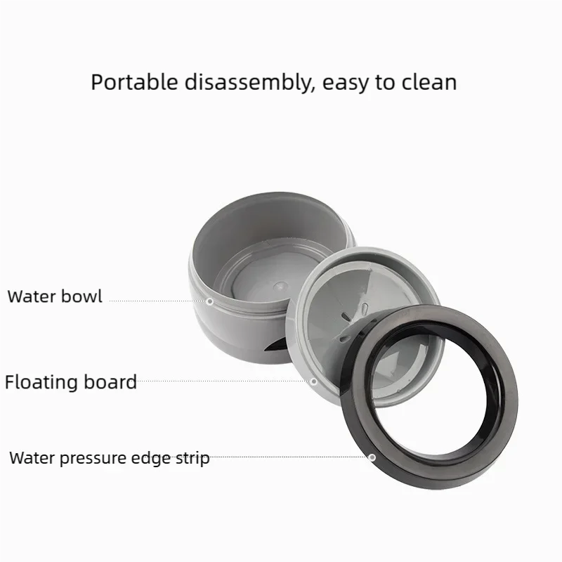 Floating No-Spill Portable Dog Water Bowl for Travel