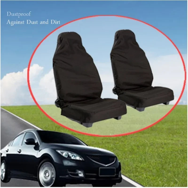 Pet Car Seat Protector Universal Heavy Duty Fabric Cover Travel Rides