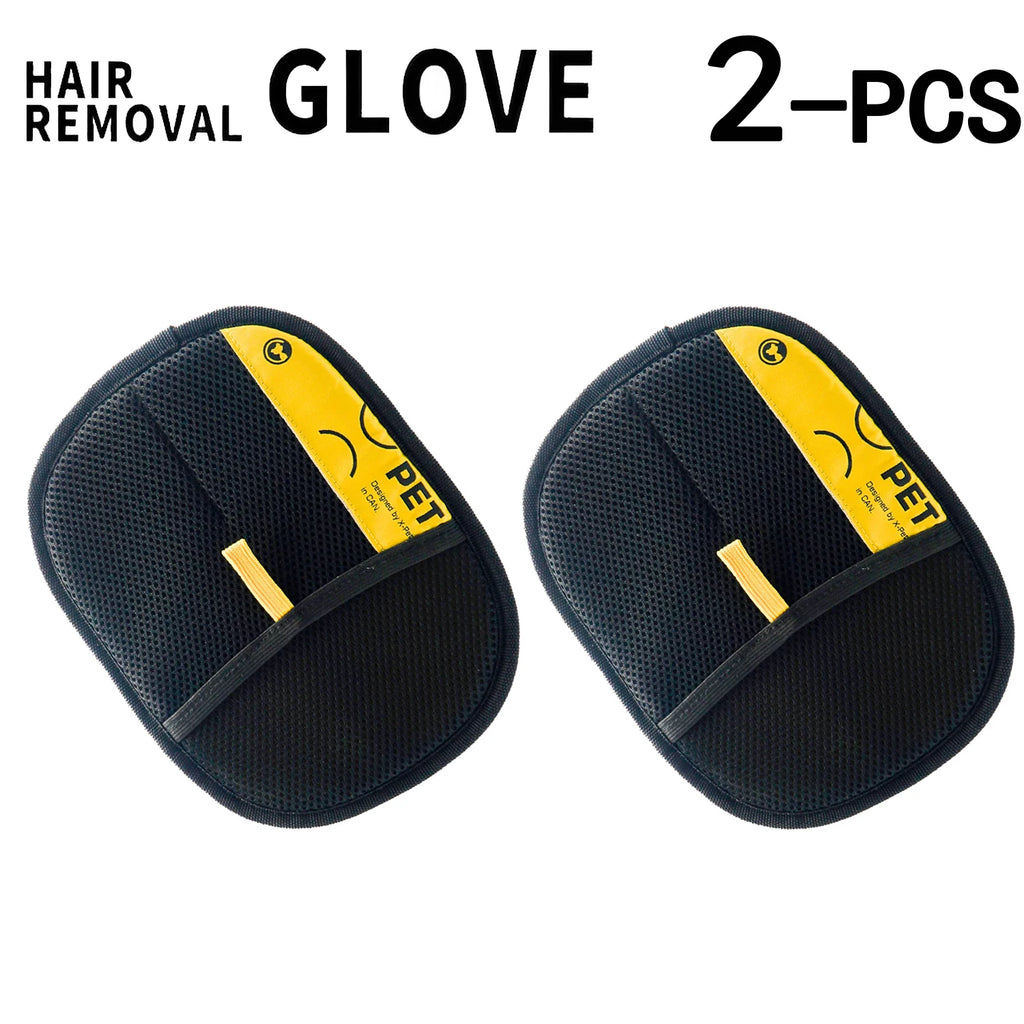 Electrostatic Pet Hair Remover Gloves 2-in-1 Lint Roller