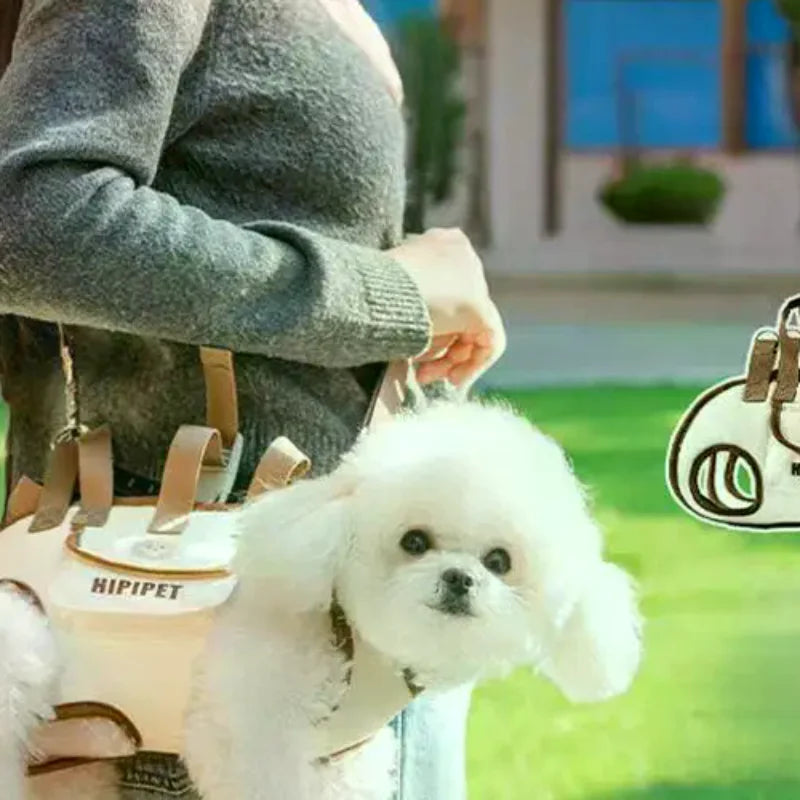 Harness Clip Handheld Pet Carrier for Dogs Cats