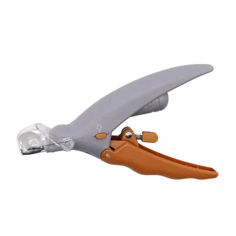 Professional Pet Nail Clipper Scissors LED Light Cat Dog Toeclaw Cutter