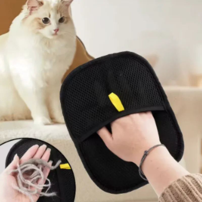 Pet Grooming Glove Hair Remover for Sofa Carpet Clothes