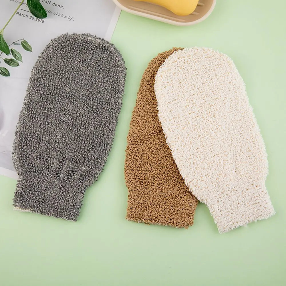 Exfoliating Bath Glove Body Scrub Peeling Mitt Towel