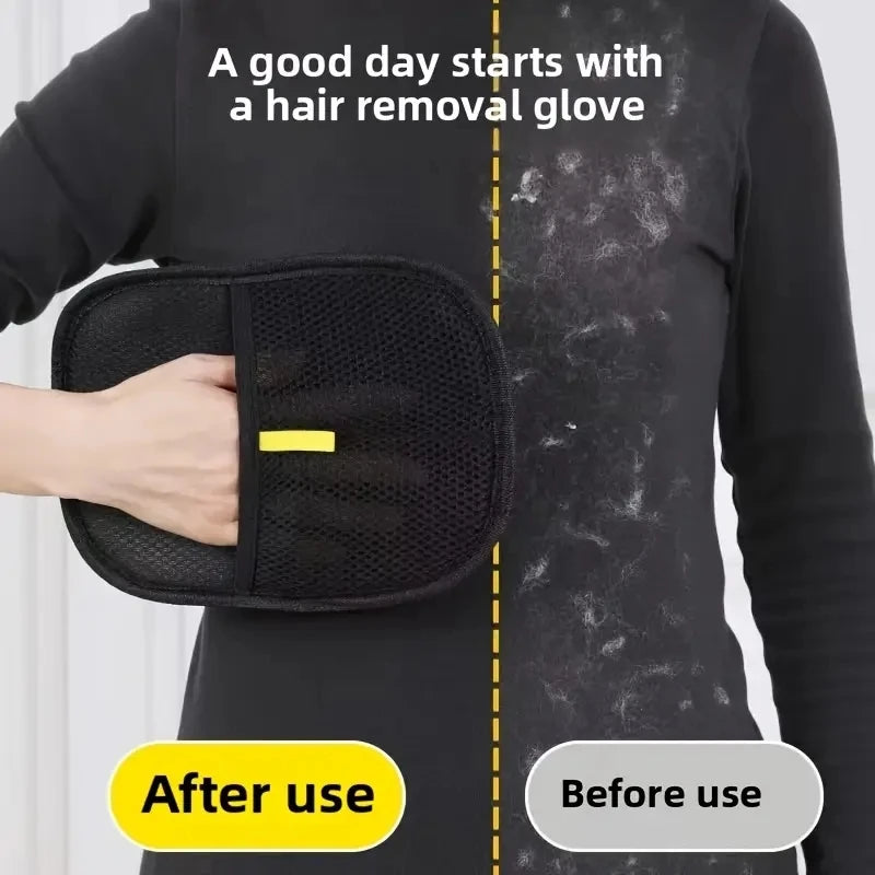 Washable Pet Hair Dehairing Gloves Portable Cleaning Tool