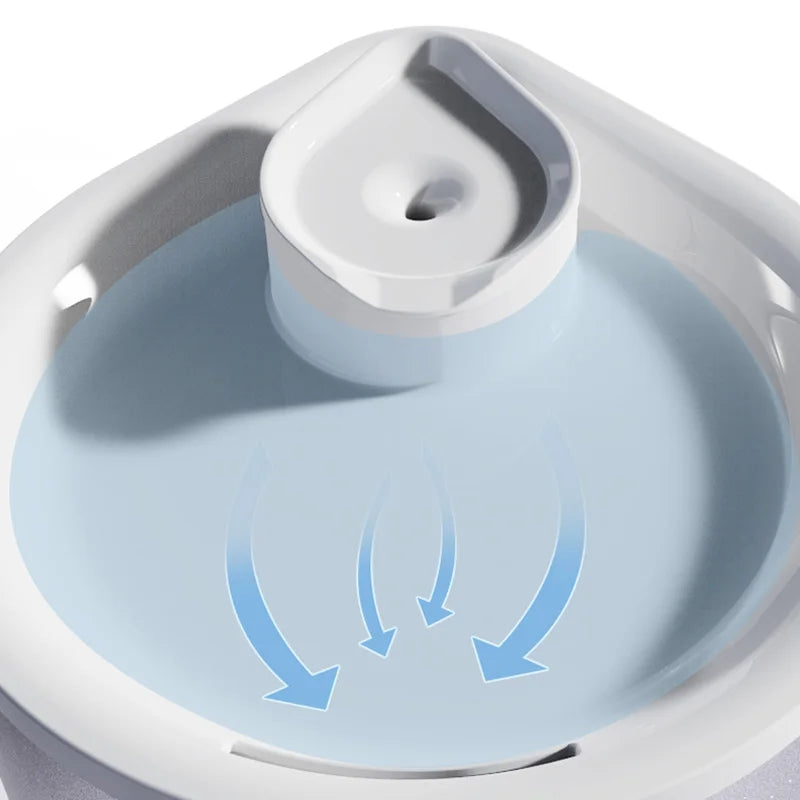 Automatic Pet Drinking Fountain Cat Water Feeder Auto Dish Dispenser