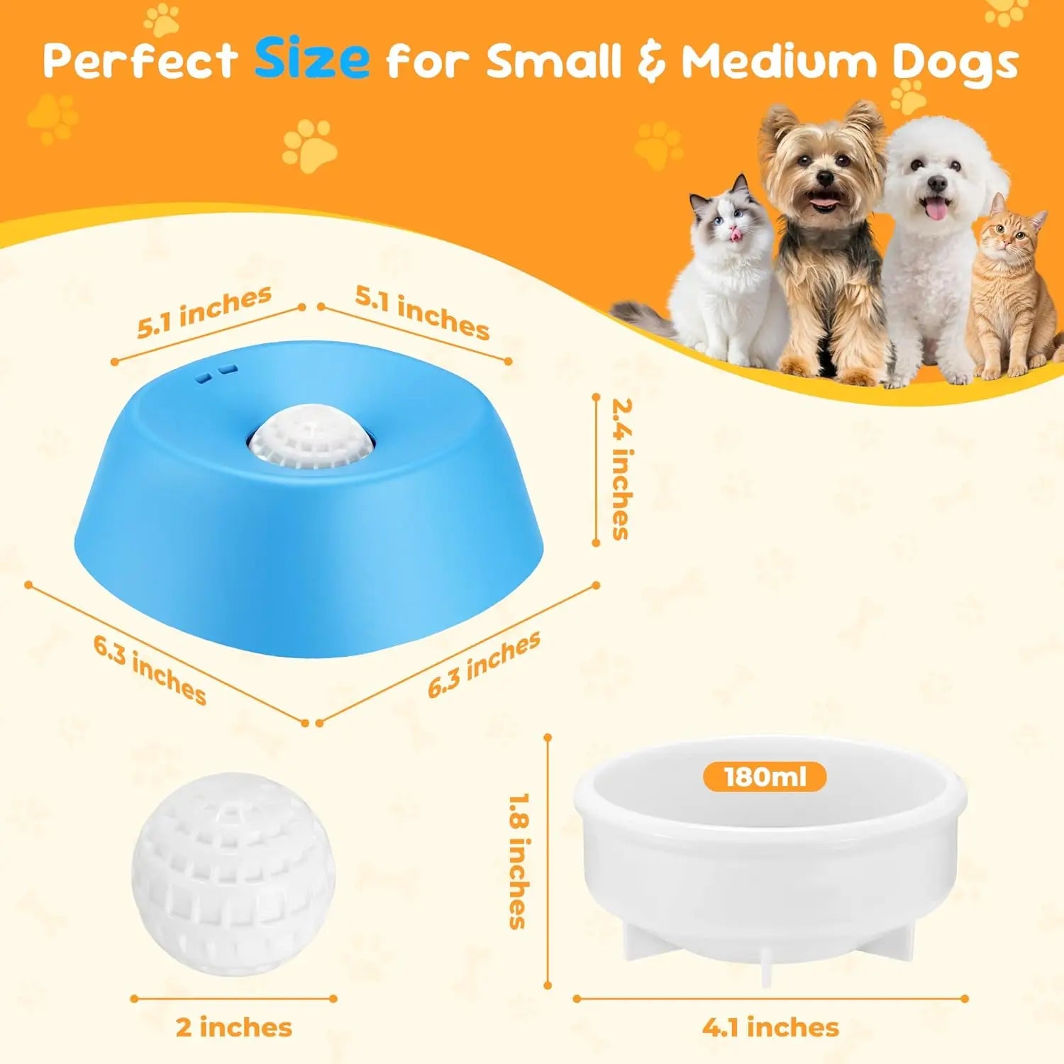 Lick Sphere Puzzle Feeder Liquid Treats