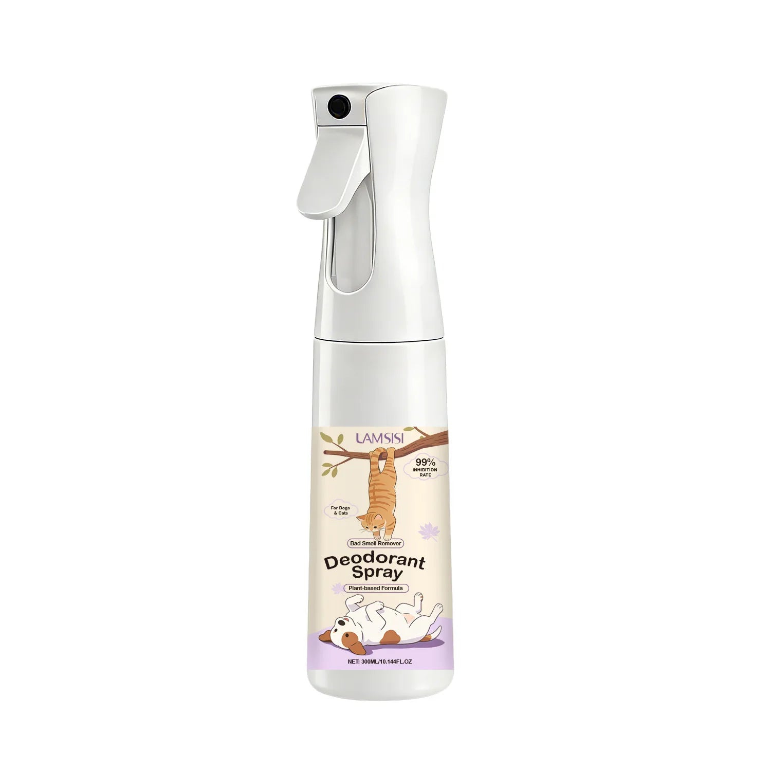 Plant-Based Pet Deodorant Spray Eliminates Urine Odors 300ml