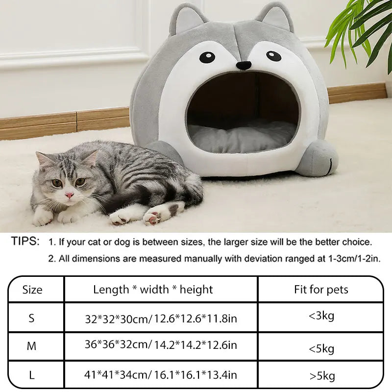 Soft Cat Bed Sofa Basket House for Kittens