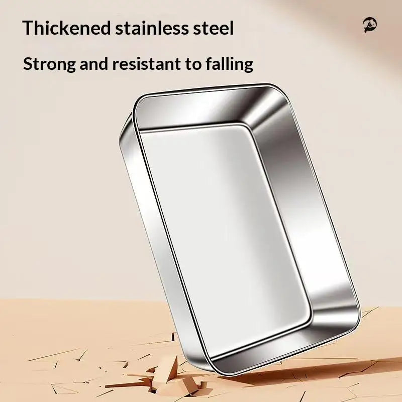 Large Tilted Stainless Steel Dog Bowl with Neck Guard