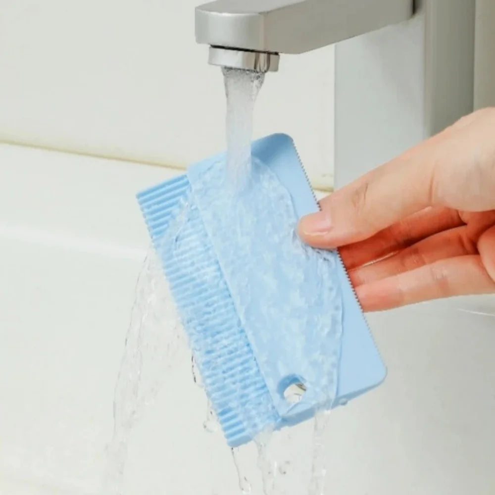 Pet Hair Removal Brush Cat Fur Scraper Adhesive Cleaning Tool