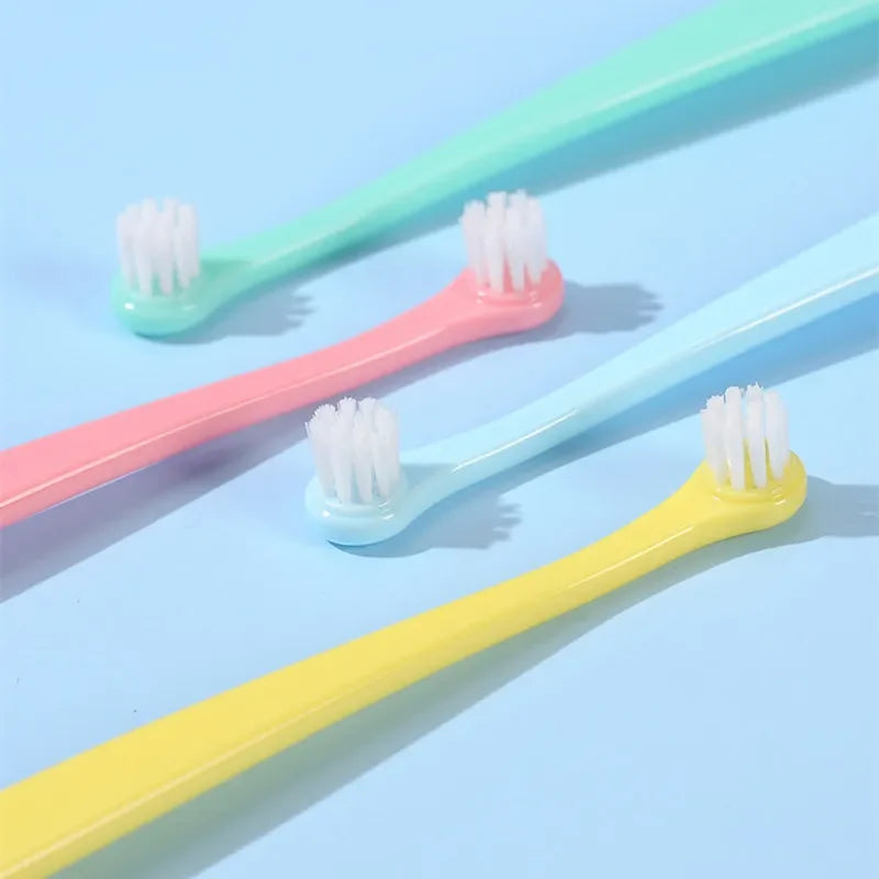 Soft Pet Toothbrush for Cat and Dog Teeth Cleaning