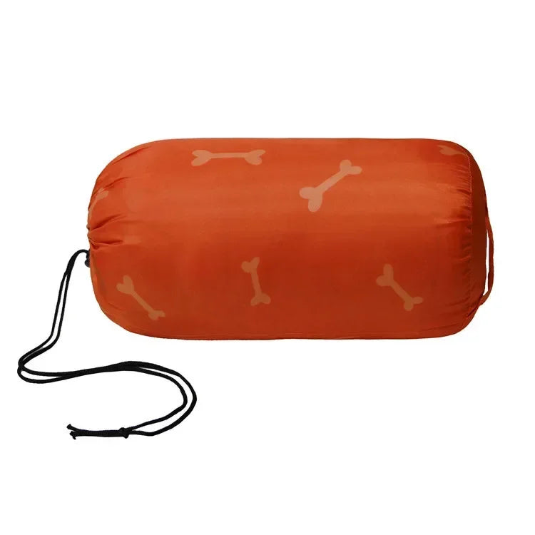 Warm Dog Sleeping Bag Camping Bed Mat for Medium Dogs