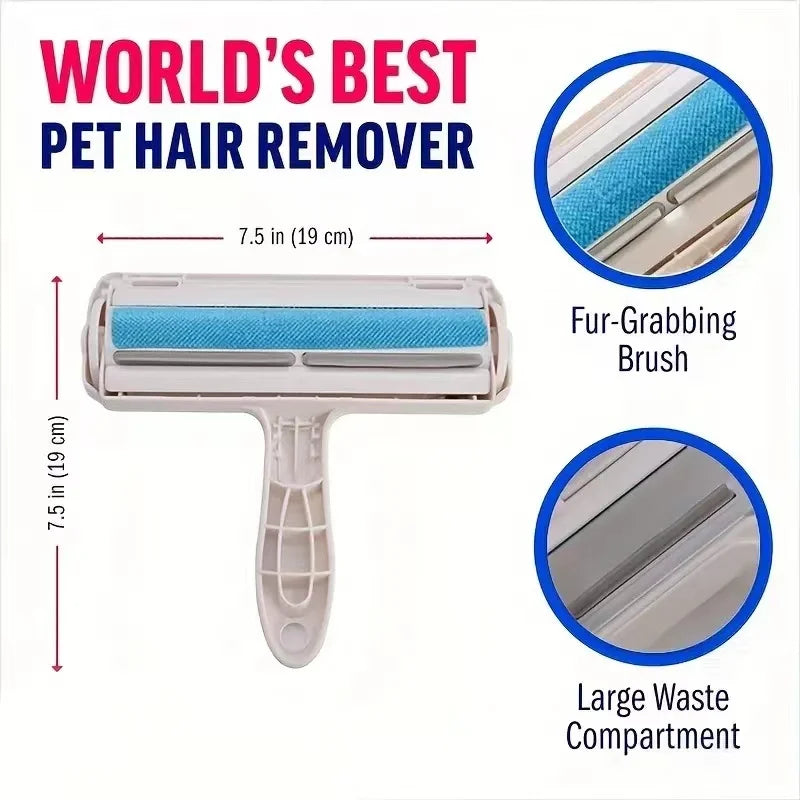 Pet Grooming Brush with Stainless Steel Pins for Thick Coats