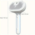 Hydrating Mist Pet Grooming Comb Hair Remover Brush Dogs Cats