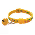 Cartoon Cat Collar Adjustable Kitten Necklace Bell Pendant
