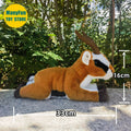 Lifelike Gazelle Plush Toy Soft Stuffed Antelope for Pets