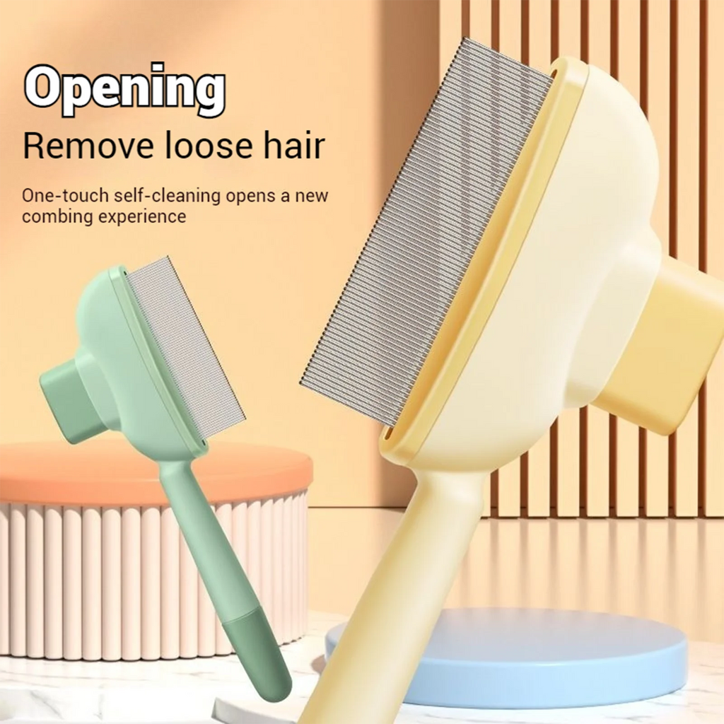 Pet Hair Comb Grooming Brush for Hair Removal Bathing