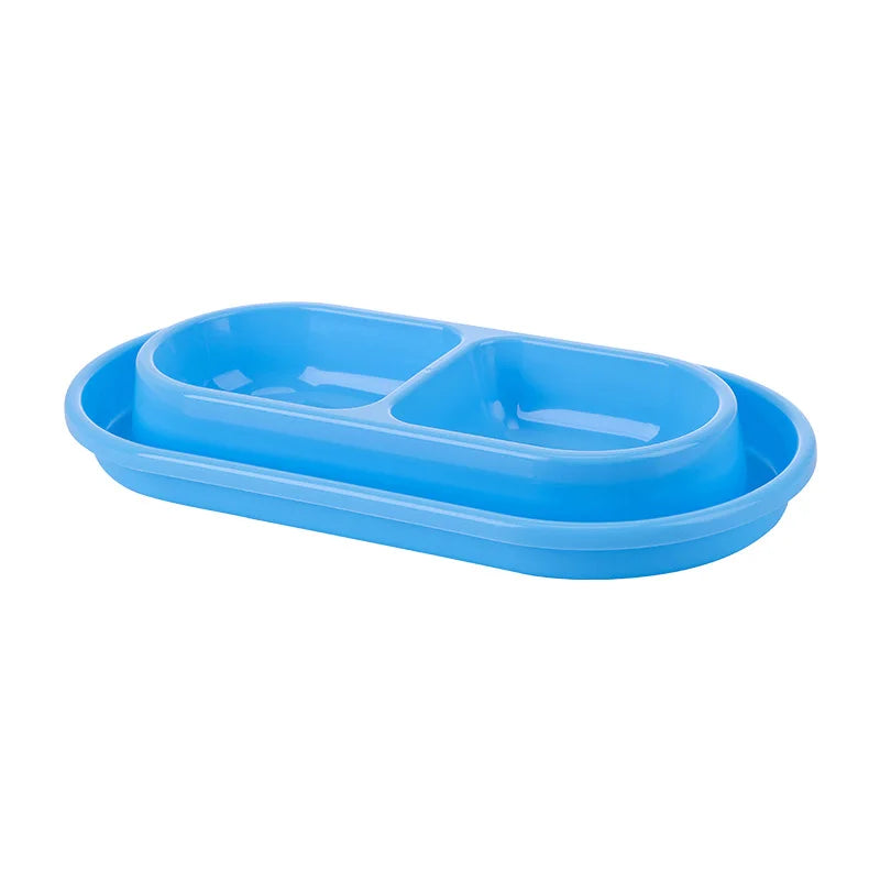 15-Degree Slanted Anti-Ant Non-Slip Pet Feeder Bowl Cats Dogs