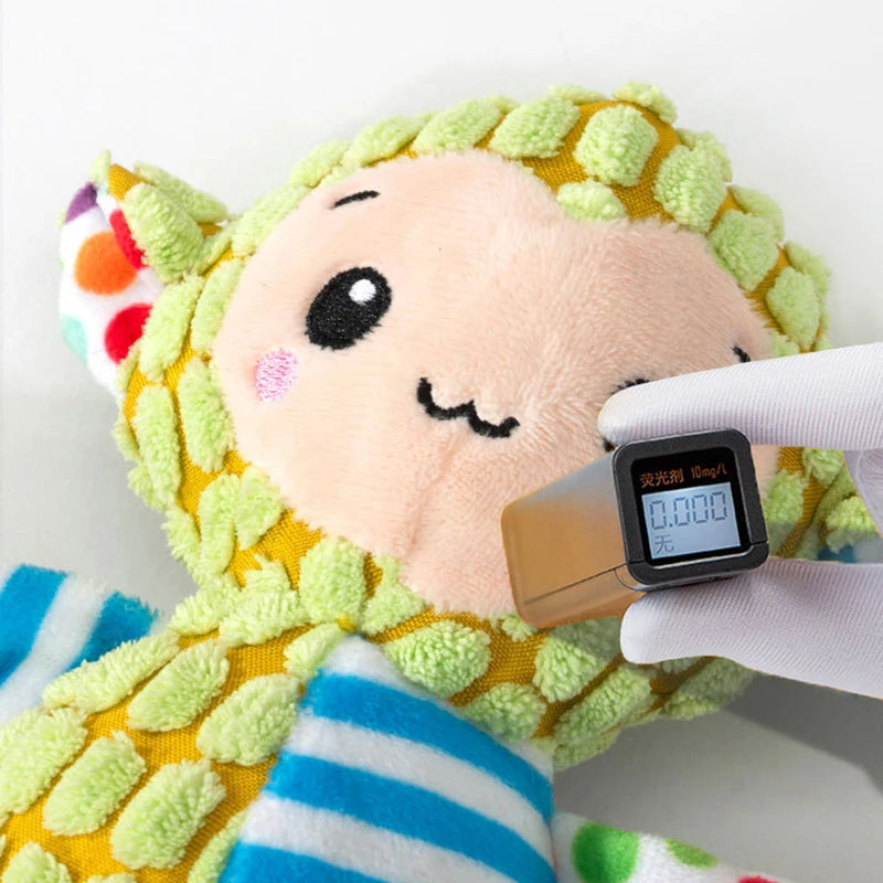 Cute Animal Puzzle Squeaky Plush Toy for Dogs & Cats