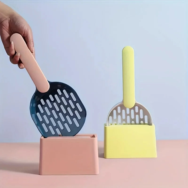 Cat Litter Shovel Set Large & Small Toilet Cleaning Tools