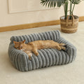 Soft Polyester Cat Sofa Bed Breathable All Seasons