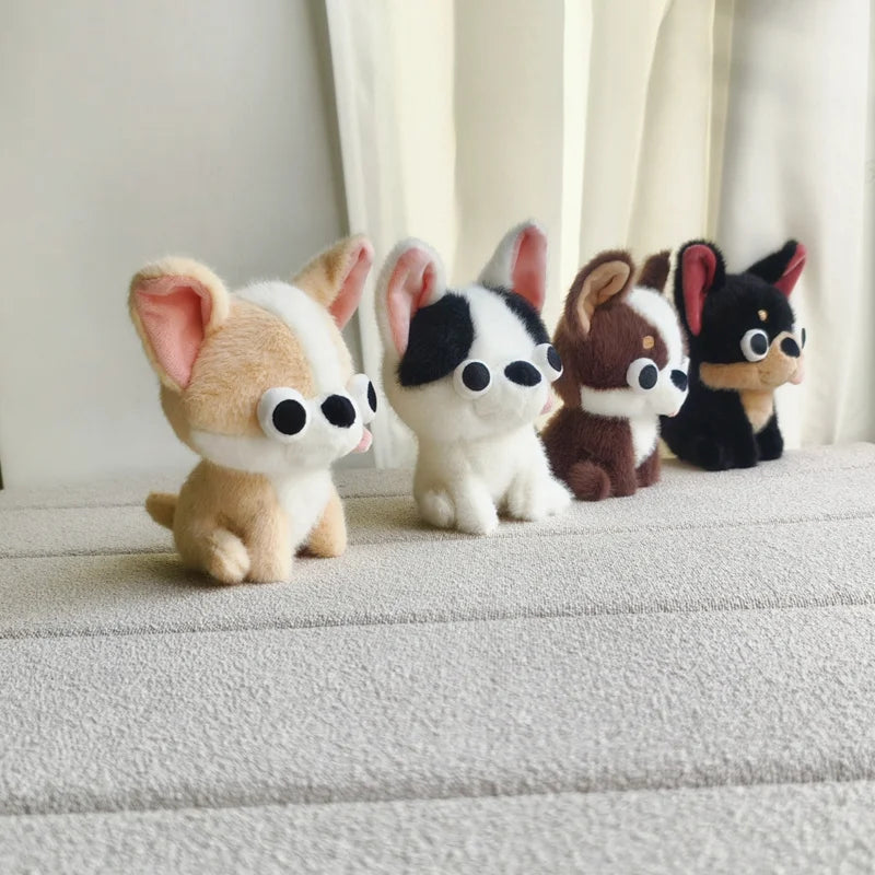 Realistic Chihuahua Plush Toy Soft Stuffed Puppy Kawaii Gift
