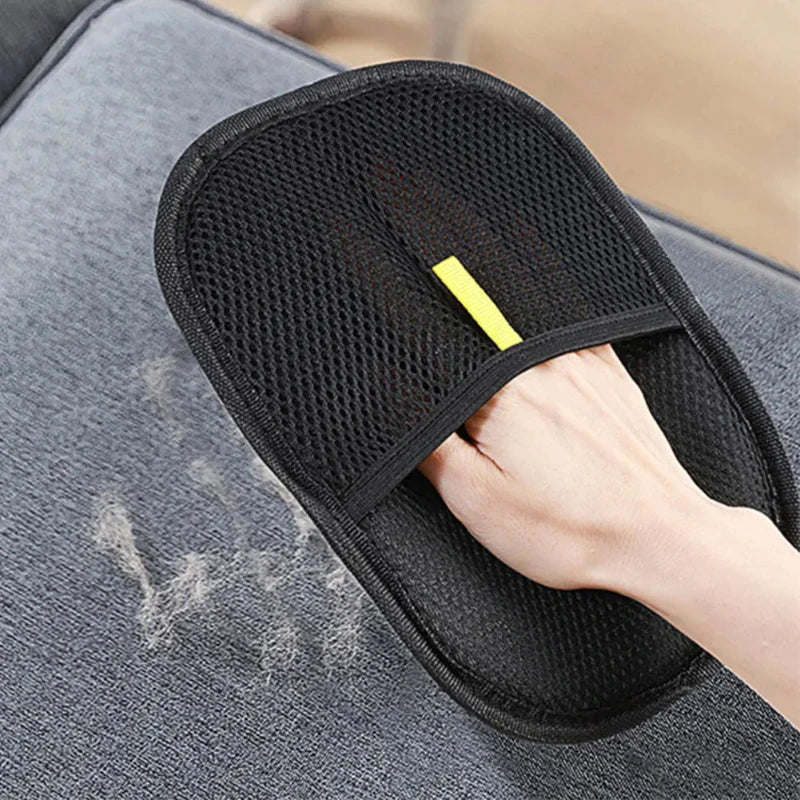 Double-Sided Pet Grooming Glove Hair Remover Massage