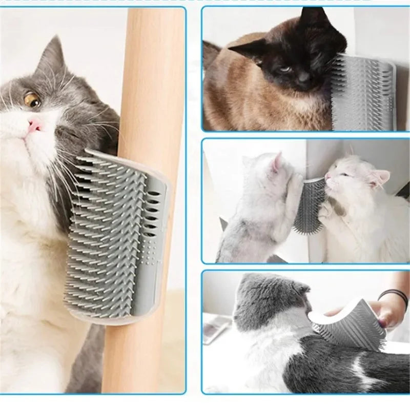 Cat Corner Scratcher with Catnip